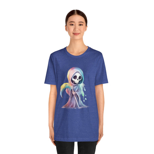 Cute Colorful Reaper - Short Sleeve Tee